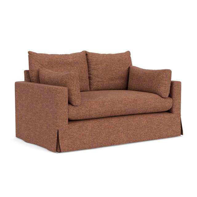 2 Seater Sofa - Brick Marl - Aquaclean Oxford - Ashton - The Cotswold Company - image 1