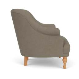 Armchair - Mid Grey - House Linen Mix - Everett - The Cotswold Company - thumbnail 3