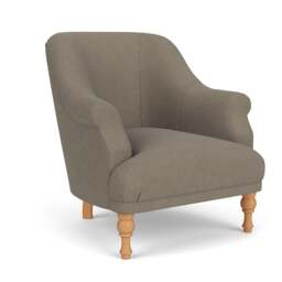 Armchair - Mid Grey - House Linen Mix - Everett - The Cotswold Company - thumbnail 1