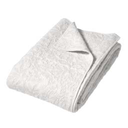 Floral Trail Embroidered Bed Throw White - Home Accessories - The Cotswold Company - thumbnail 3