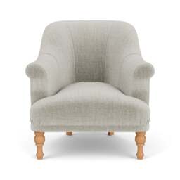 Armchair - Grey Mist - Eco Chenille - Everett - The Cotswold Company - thumbnail 2