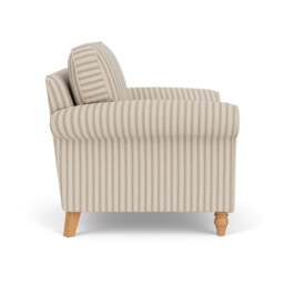 Armchair - Sage - Kingham Stripe - Hurley - The Cotswold Company - thumbnail 3