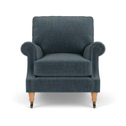 Armchair - Teal - Eco Chenille - Taylor High Back - The Cotswold Company - thumbnail 2