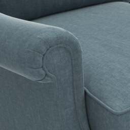 Armchair - Teal - Eco Chenille - Taylor High Back - The Cotswold Company - thumbnail 4