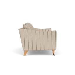3 Seater Sofa - Charcoal - Compton Stripe - Robinson - The Cotswold Company - thumbnail 3