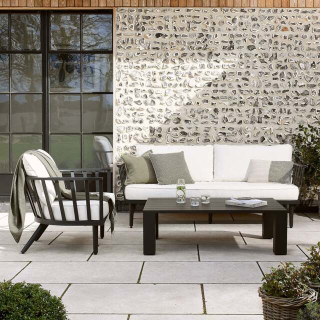 Hillesley Metal Sofa and Lounge Chair Set - The Cotswold Company - image 1