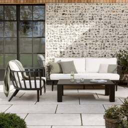 Hillesley Metal Sofa and Lounge Chair Set - The Cotswold Company