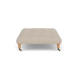 Foot Stool - Natural - Rustic weave - Amelia Large - The Cotswold Company - thumbnail 3