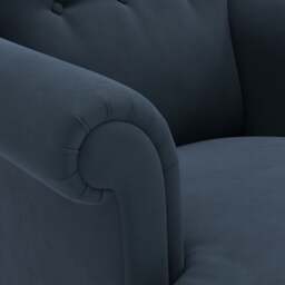 Armchair - Night Sky - Matt Velvet - Harriet - The Cotswold Company - thumbnail 5