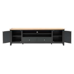 XXL TV Stand up to 90 - Chester Charcoal - The Cotswold Company - thumbnail 4