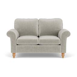 2 Seater Sofa - Grey Mist - Eco Chenille - Hurley - The Cotswold Company - thumbnail 2