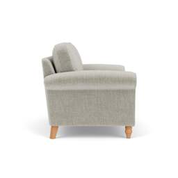 2 Seater Sofa - Grey Mist - Eco Chenille - Hurley - The Cotswold Company - thumbnail 3