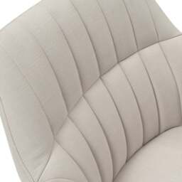 Upholstered Office Chairs Arlebrook Office Chair  - Stone Linen - The Cotswold Company - thumbnail 5