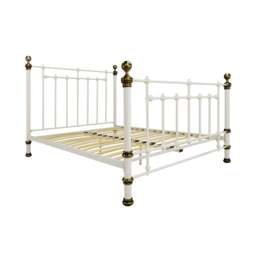 Double Bed - Arlington Cream and Brass - The Cotswold Company - thumbnail 2