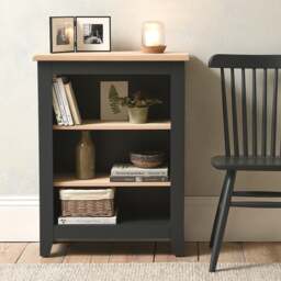 Small Bookcase - Chester Charcoal - The Cotswold Company