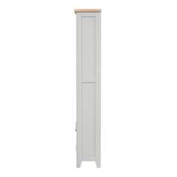 Alcove Display Cabinet - Chester Dove Grey - The Cotswold Company - thumbnail 6
