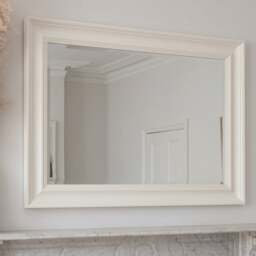 Warm White Small Rectangular Mirror 60x90cm - Home Accessories - The Cotswold Company