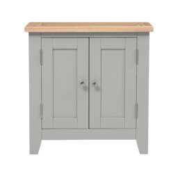 Small Double Cupboard - Chester Dove Grey - The Cotswold Company - thumbnail 4