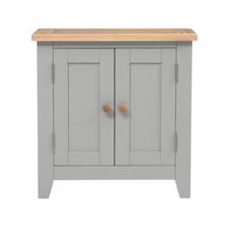 Small Double Cupboard - Chester Dove Grey - The Cotswold Company - thumbnail 5