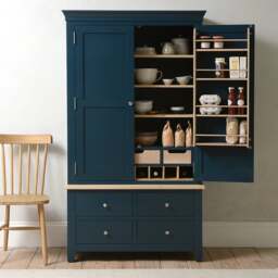 Double Larder - Chester Midnight Blue - The Cotswold Company - thumbnail 4