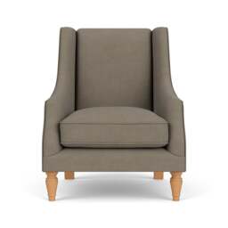 Armchair - Mid Grey - House Linen Mix - Annie - The Cotswold Company - thumbnail 2