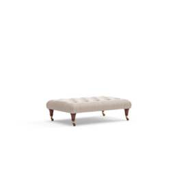 Foot Stool - Natural - Eco Chenille - Amelia Small - The Cotswold Company - thumbnail 6