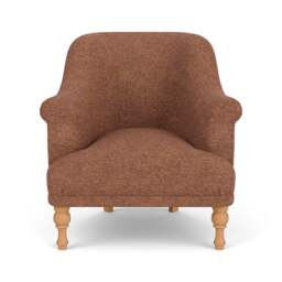 Armchair - Brick Marl - Aquaclean Oxford - Everett - The Cotswold Company - thumbnail 2