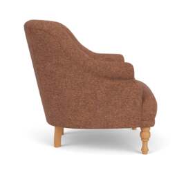 Armchair - Brick Marl - Aquaclean Oxford - Everett - The Cotswold Company - thumbnail 3