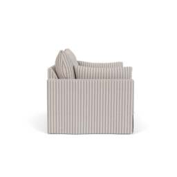 Large 2 Seater Sofa - Indigo - Kingham Stripe - Ashton - The Cotswold Company - thumbnail 3