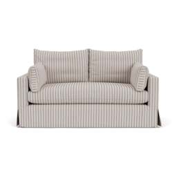 Large 2 Seater Sofa - Indigo - Kingham Stripe - Ashton - The Cotswold Company - thumbnail 2