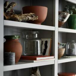 Chantilly Pebble Grey Grand Bookcase - The Cotswold Company - thumbnail 4