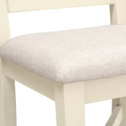 Upholstered Dining Chair - Chester Classic Cream - The Cotswold Company - thumbnail 6