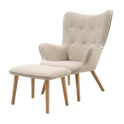 Whittington Chair and Footstool - The Cotswold Company - thumbnail 5