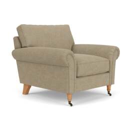 Armchair - Apple - Rustic Weave - Osbourne - The Cotswold Company - thumbnail 1