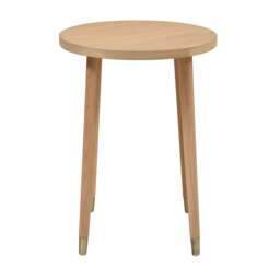 Side Table - Oakridge Blonde Oak - The Cotswold Company - thumbnail 3