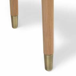 Side Table - Oakridge Blonde Oak - The Cotswold Company - thumbnail 6