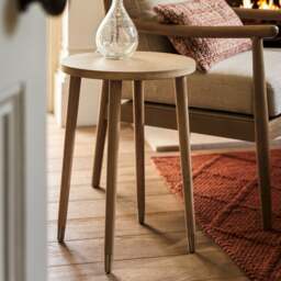 Side Table - Oakridge Blonde Oak - The Cotswold Company - thumbnail 1