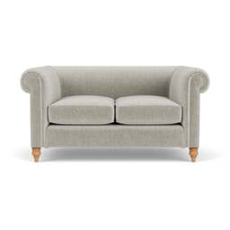 2 Seater Sofa - Grey Mist - Eco Chenille - Rayner - The Cotswold Company - thumbnail 2