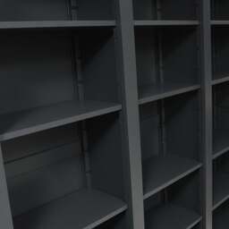 Grand Bookcase - Chester Charcoal - The Cotswold Company - thumbnail 7
