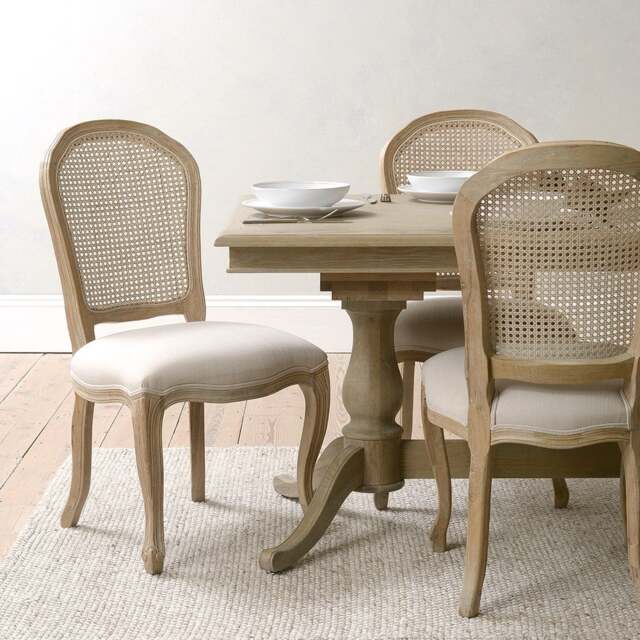 Camille Limewash Oak 6-10 Seater Extending Dining Table - The Cotswold Company - image 1