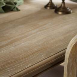 Camille Limewash Oak 6-10 Seater Extending Dining Table - The Cotswold Company - thumbnail 4