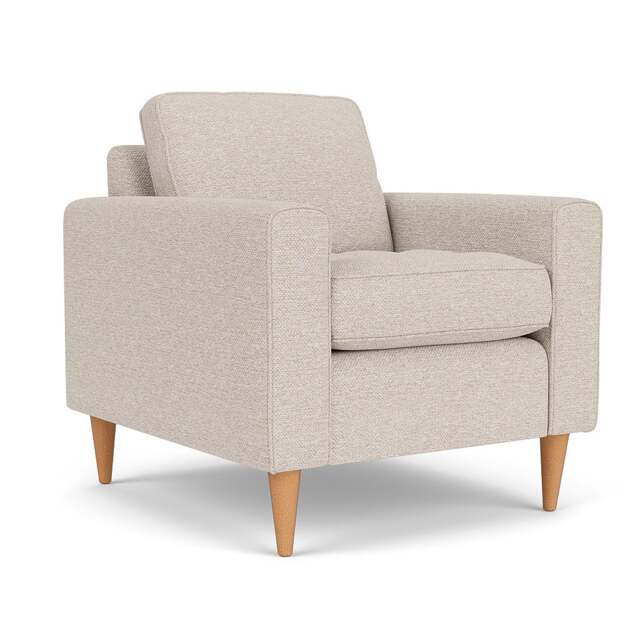 Armchair - Natural - House Weave - Saxon - The Cotswold Company - image 1