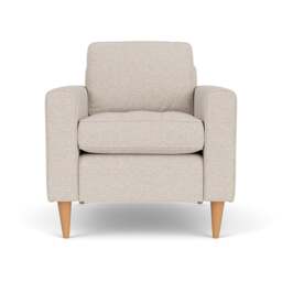 Armchair - Natural - House Weave - Saxon - The Cotswold Company - thumbnail 2
