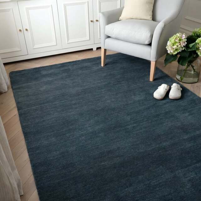 Brushed Clanfield Kingfisher Rug 160x230 - Home Accessories - The Cotswold Company - image 1