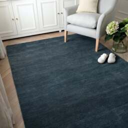Brushed Clanfield Kingfisher Rug 160x230 - Home Accessories - The Cotswold Company