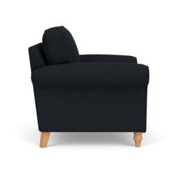 Armchair - Ink - House Linen Mix - Hurley - The Cotswold Company - thumbnail 3