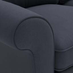 Armchair - Ink - House Linen Mix - Hurley - The Cotswold Company - thumbnail 4