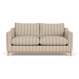 4 Seater Sofa - Charcoal - Compton Stripe - Watson - The Cotswold Company - thumbnail 2