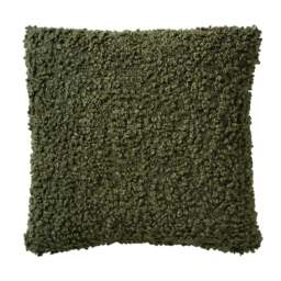 Faux Lambswool Cosy Cushion – Green - Home Accessories - The Cotswold Company - thumbnail 3