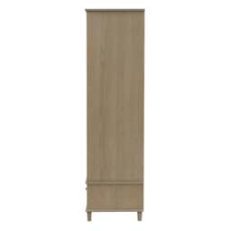 Bibury Smoked Oak Double Wardrobe - The Cotswold Company - thumbnail 7